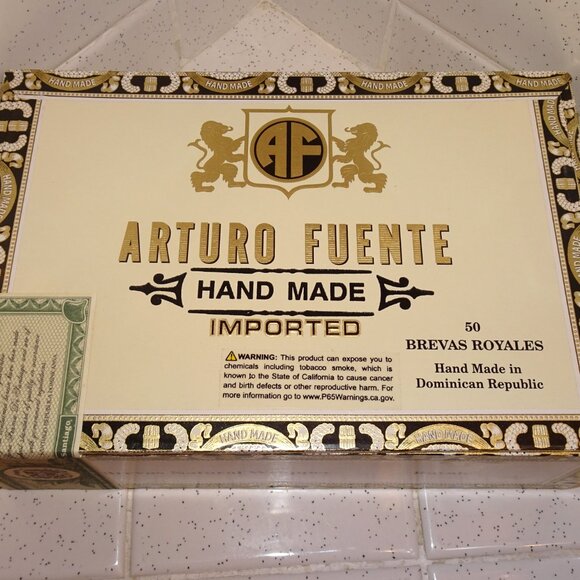 Vintage Arturo Fuente Wood Cigar Box stash box trinket wooden Dominican Republic - Picture 11 of 14